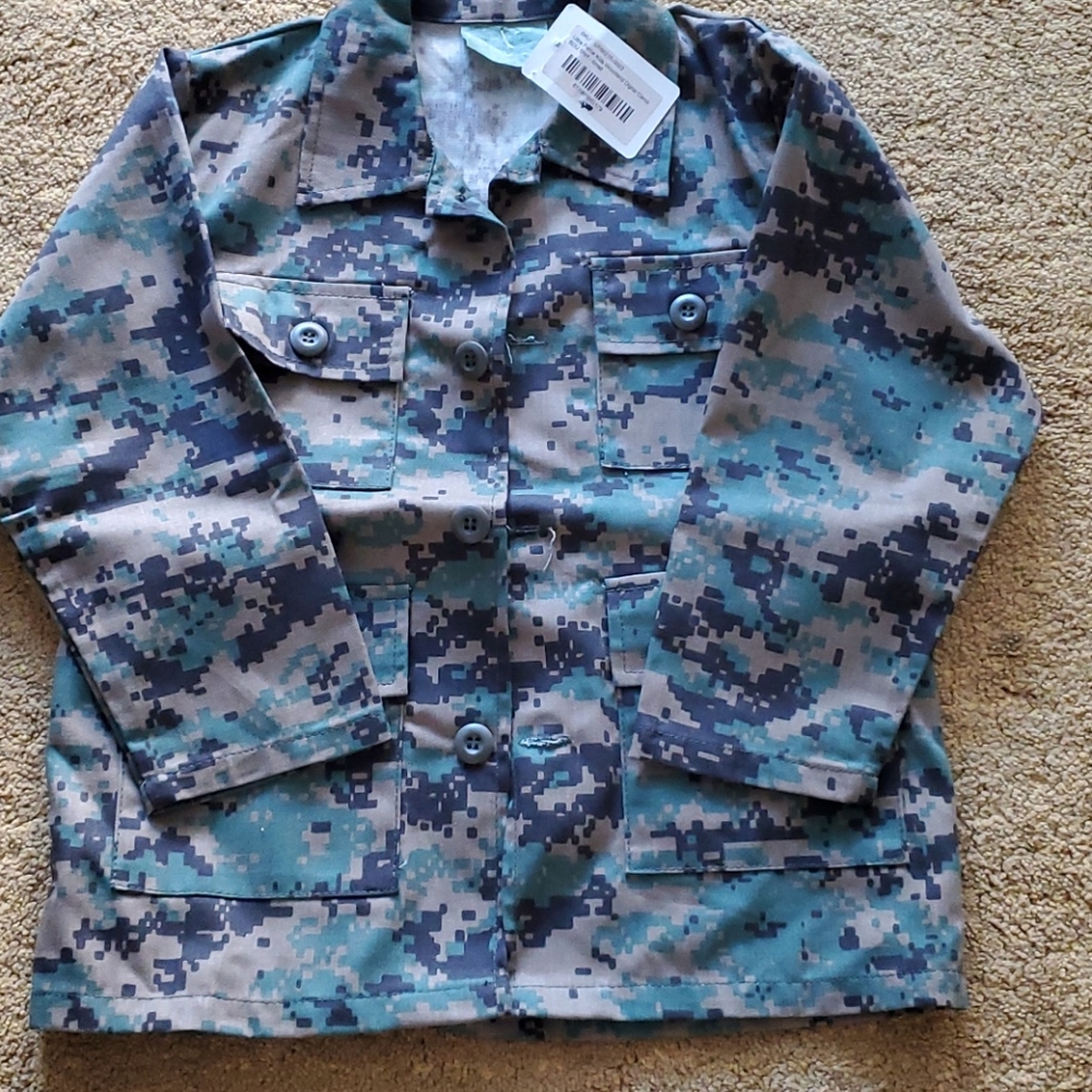 Ultra force kids woodland digital camo jacket